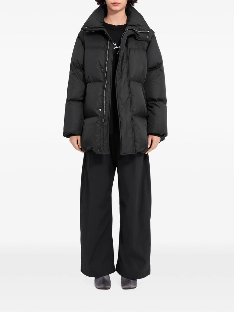 nylon puffer jacket