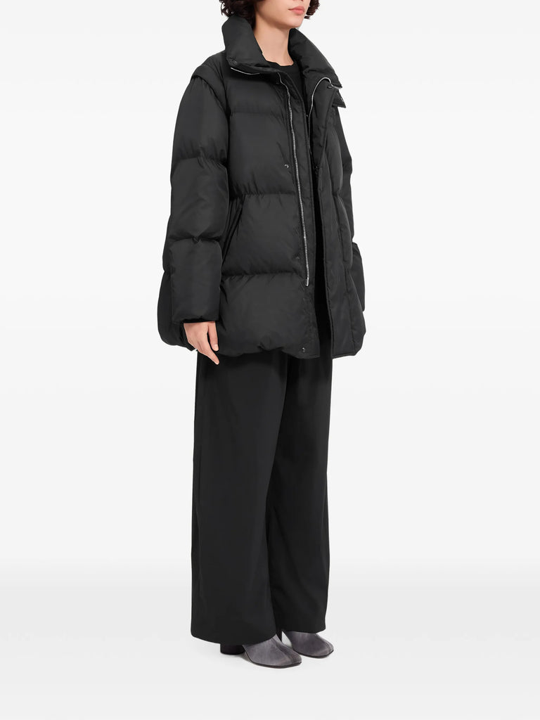 nylon puffer jacket