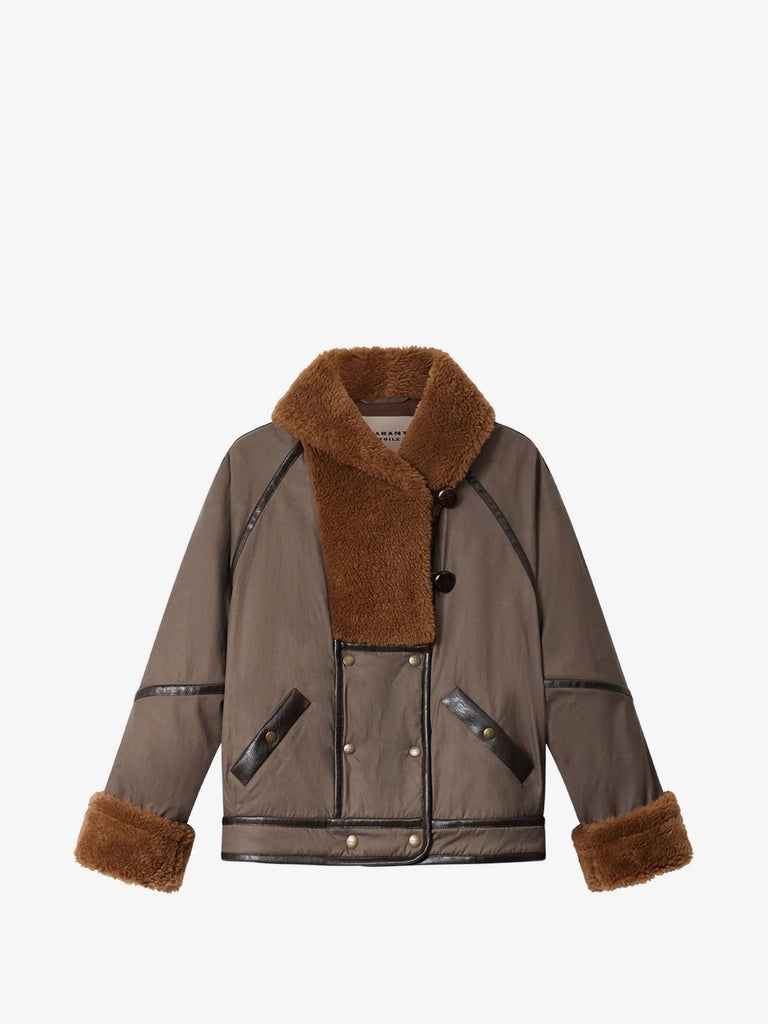 Olinka faux-fur jacket