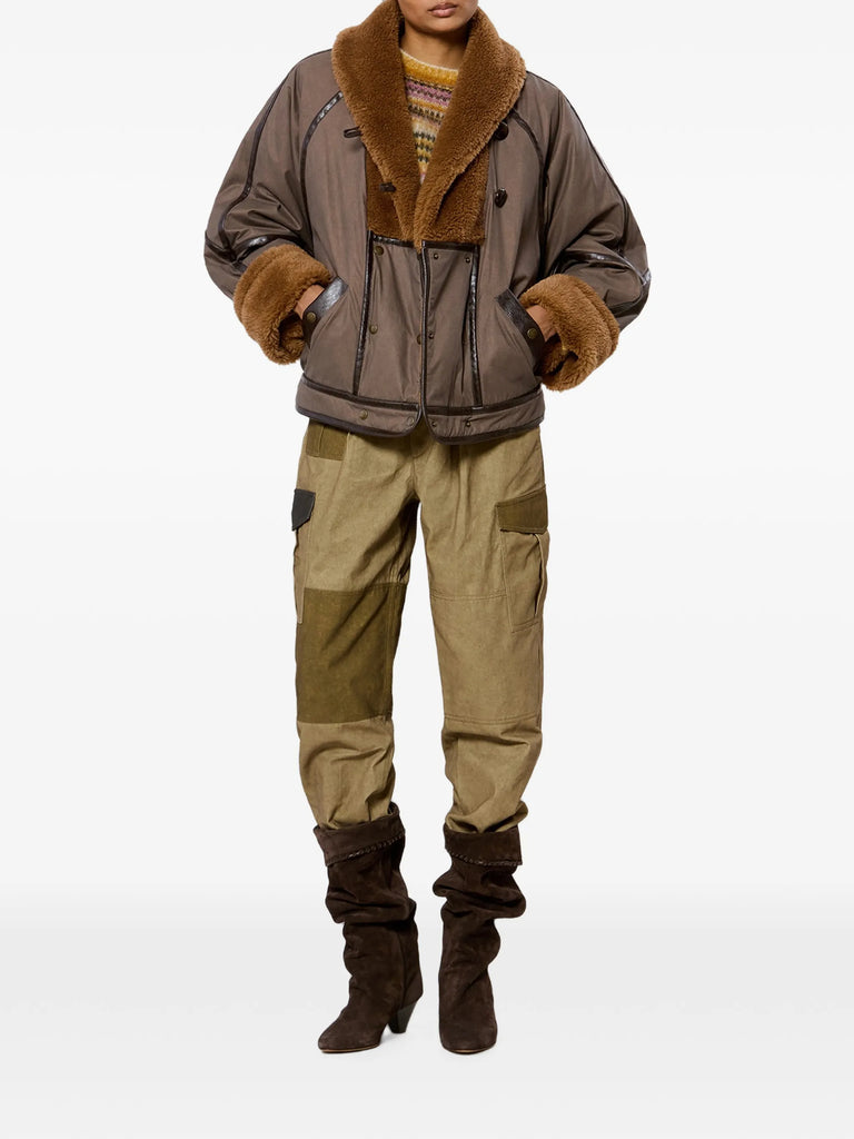Olinka faux-fur jacket