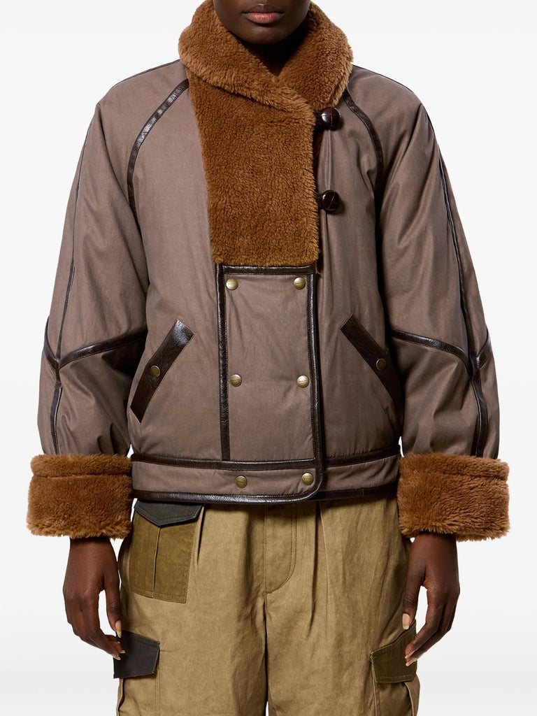Olinka faux-fur jacket