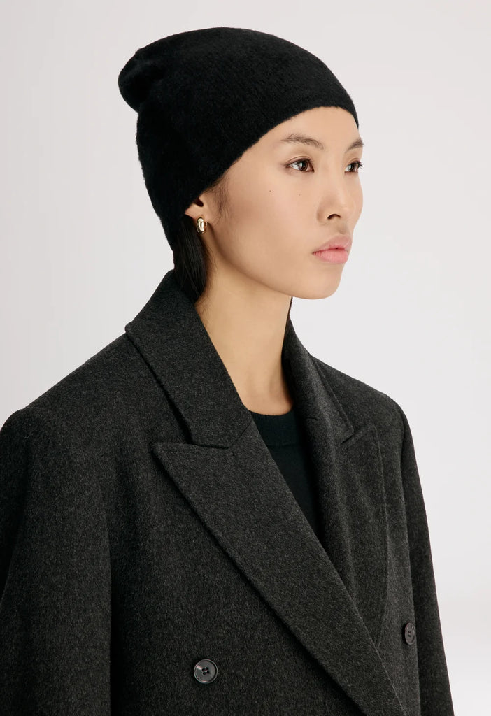 Yana ribbed-knit beanie hat