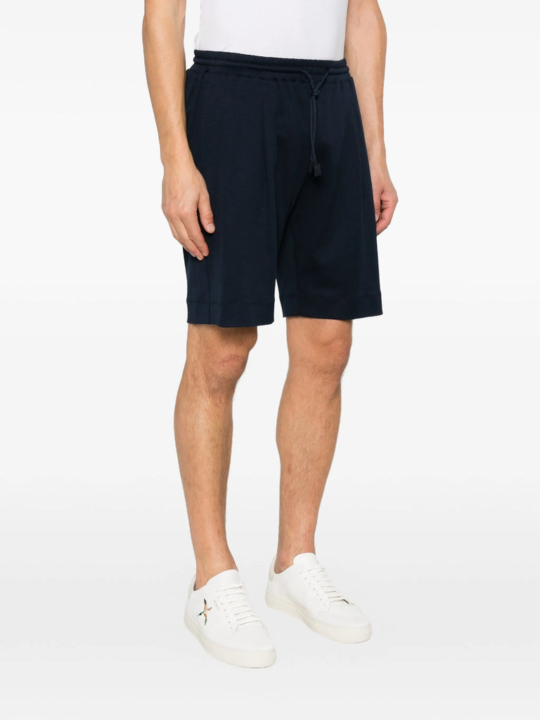 drawstring-waistband shorts