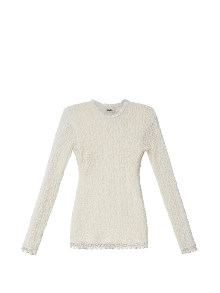 Brany stretch-lace top
