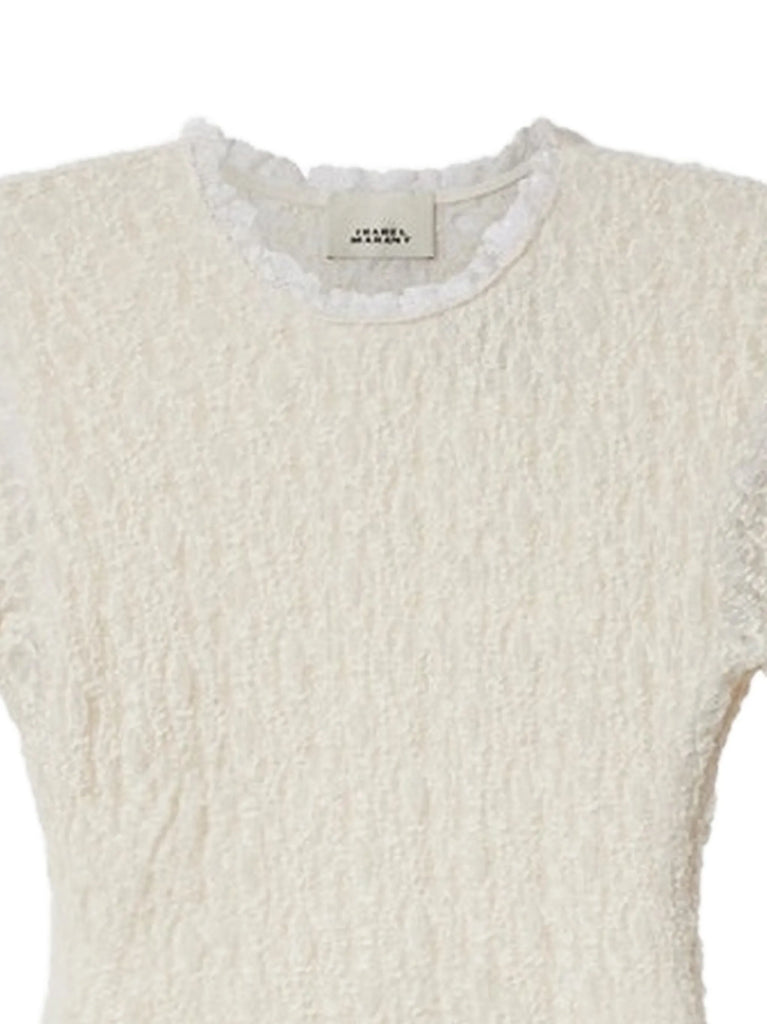 Brany stretch-lace top