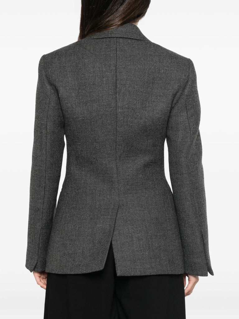 Cup detailed blazer