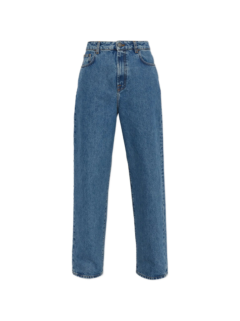 wide-leg jeans
