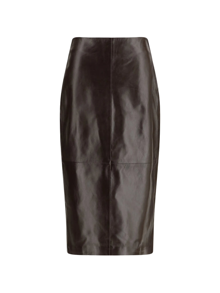 Meeka Palermo leather skirt
