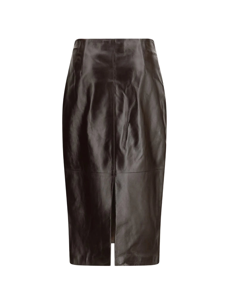 Meeka Palermo leather skirt