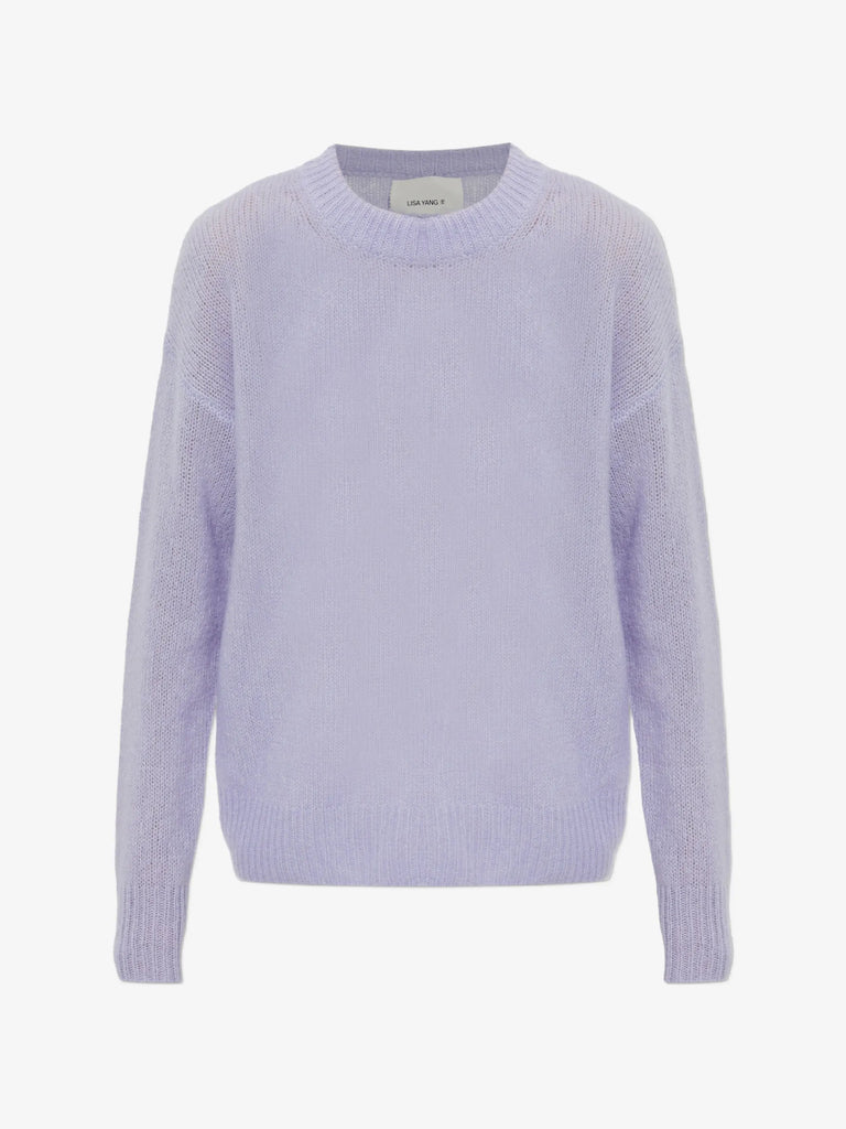 Lova ribbed-trim sweater