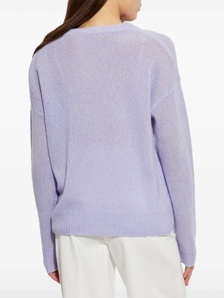 Lova ribbed-trim sweater