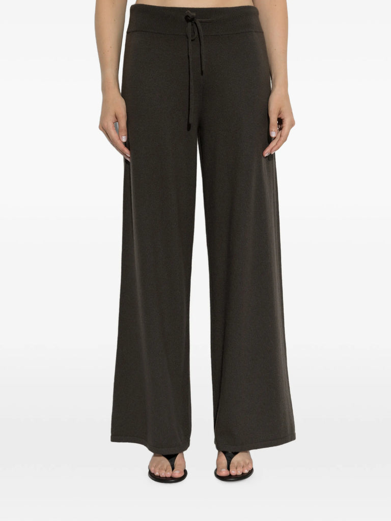 Sofi drawstring cashmere trousers