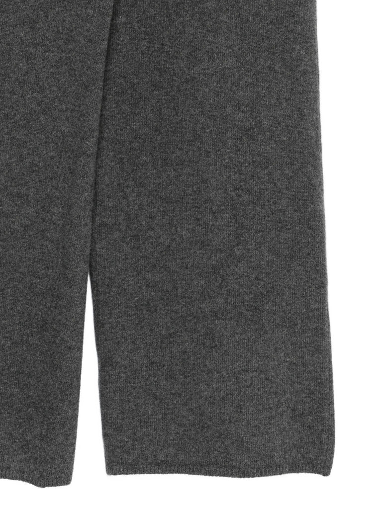 Compact knitted trousers