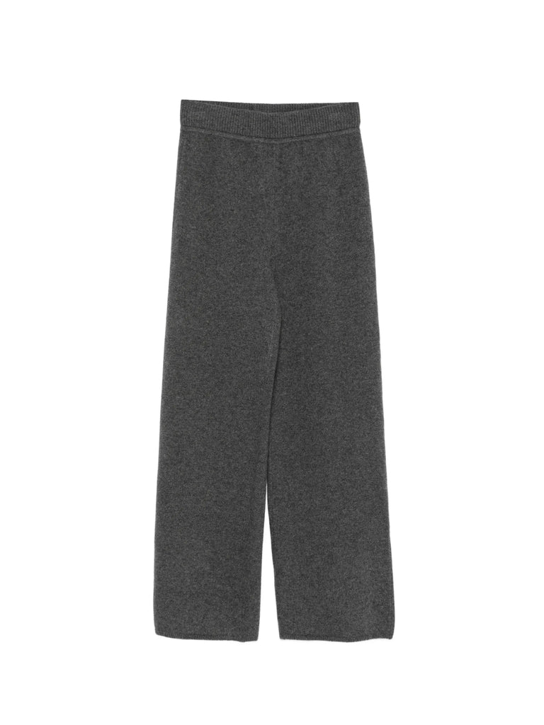 Compact knitted trousers
