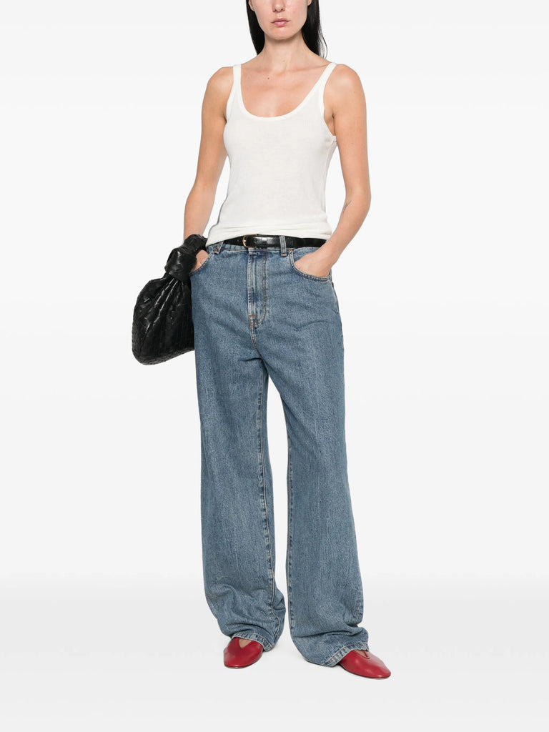 Roni ribbed-knit tank top