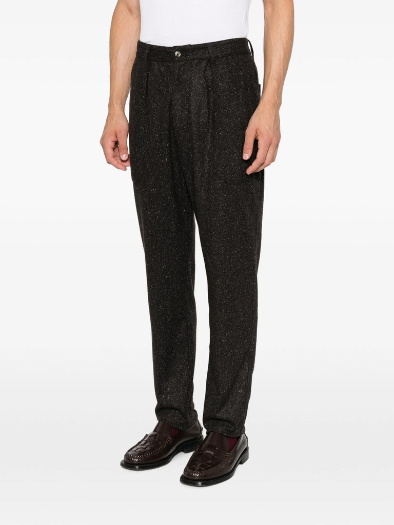 flecked trousers