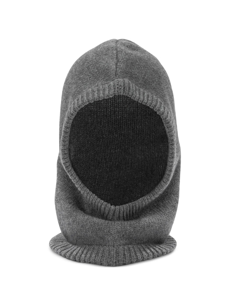 ribbed-trim balaclava