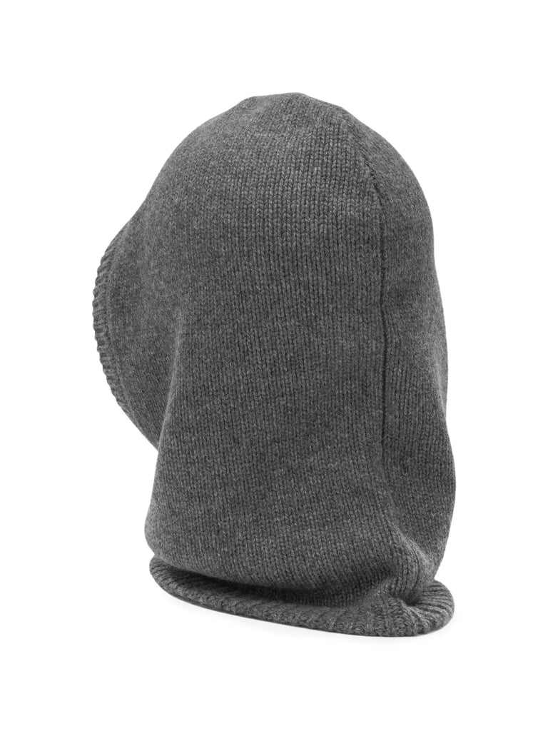 ribbed-trim balaclava