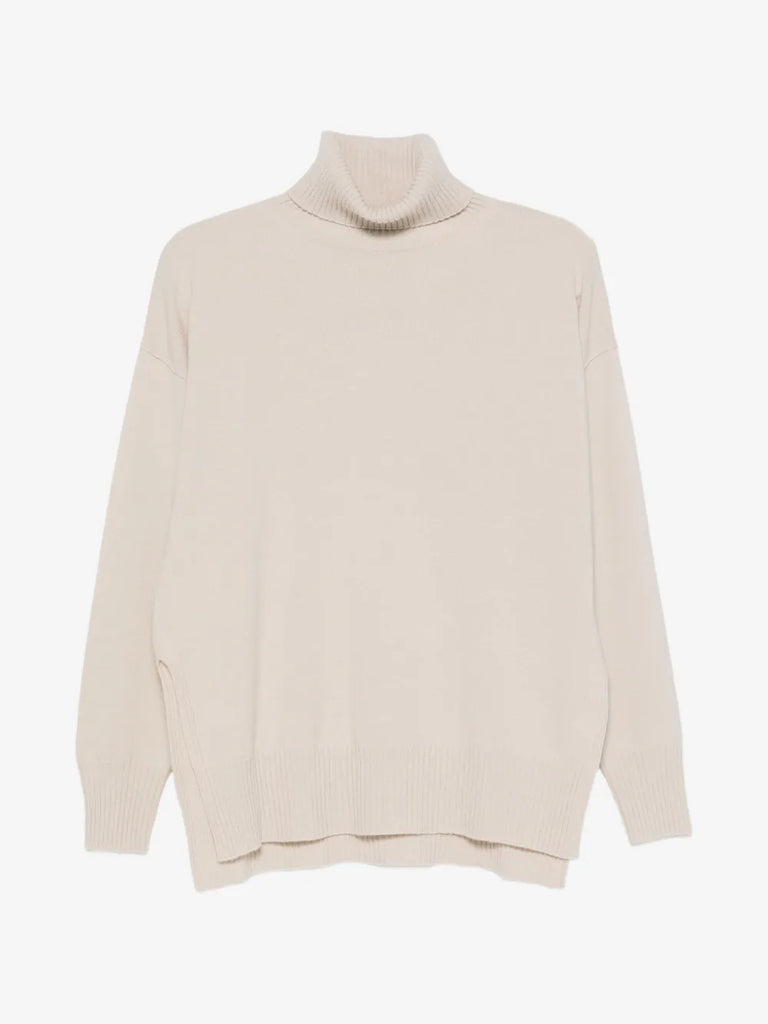 roll-neck sweater