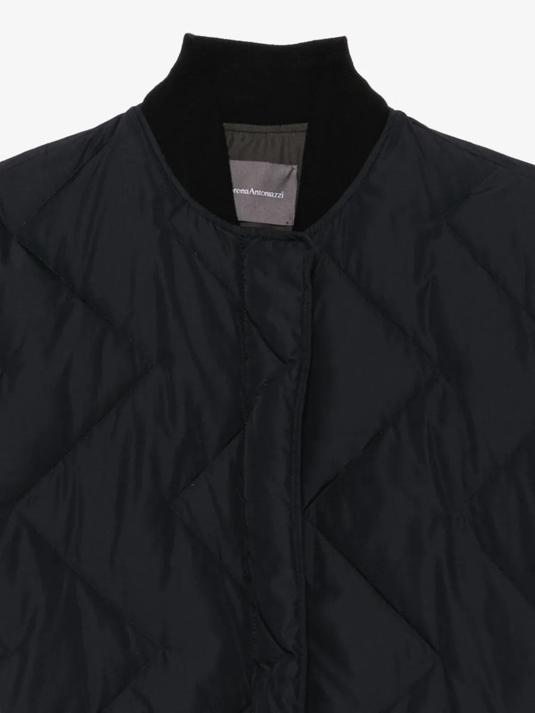 quilted padded coat