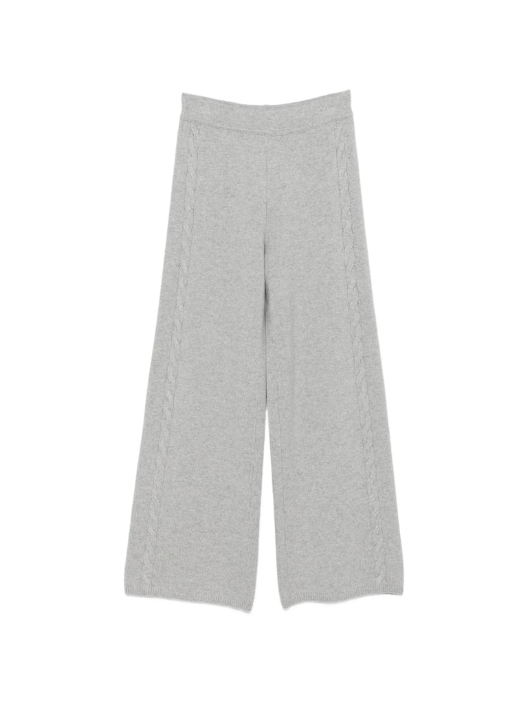 Olanda cable-knit palazzo pants