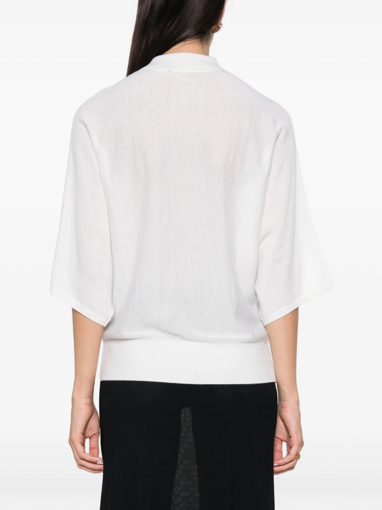 Norie three-quarter sleeve sweater