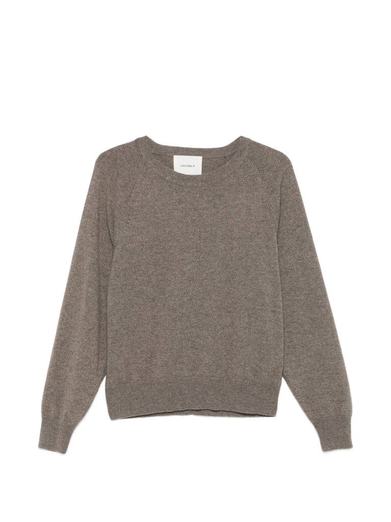 Cambrie cut-out raglan-sleeve sweater