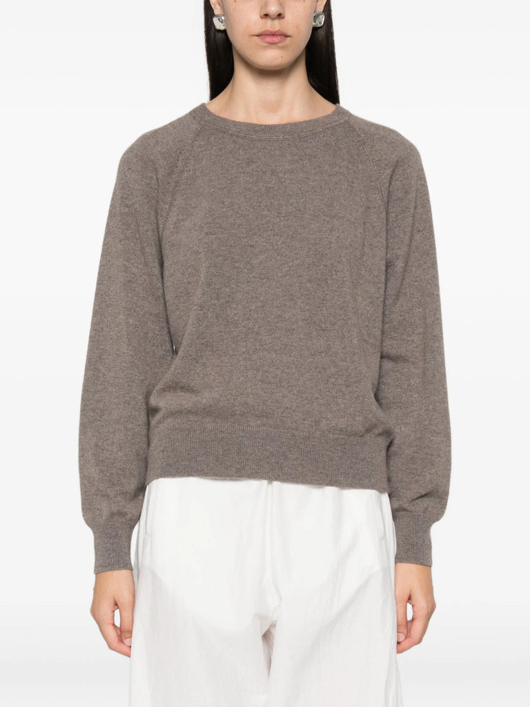 Cambrie cut-out raglan-sleeve sweater