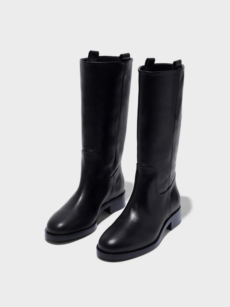 THEO knee-high calfskin boots