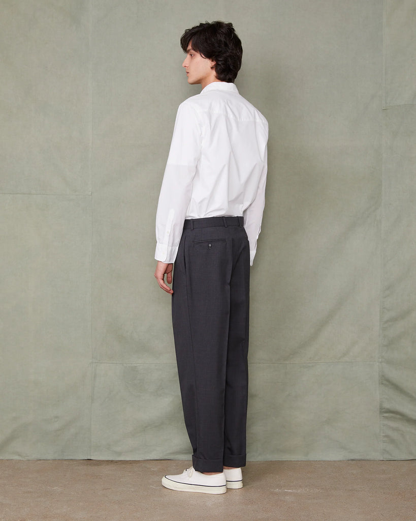 Hugo pleated cuffed trousers