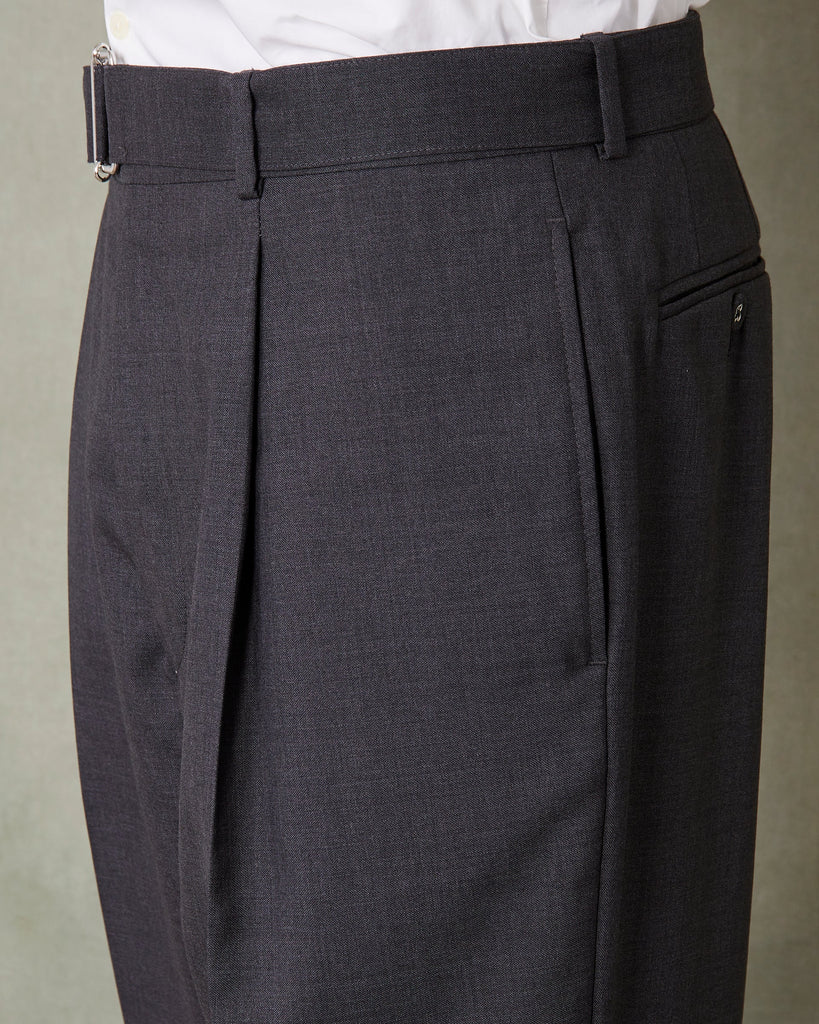 Hugo pleated cuffed trousers