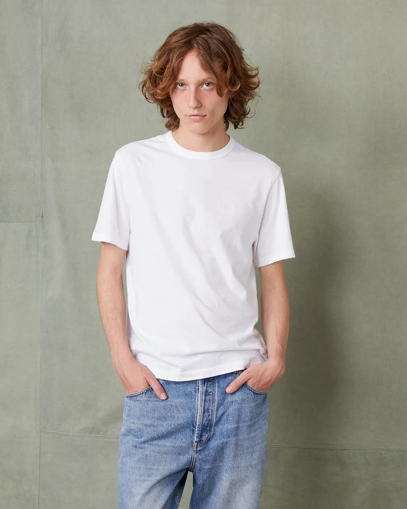 crew-neck cotton T-shirt