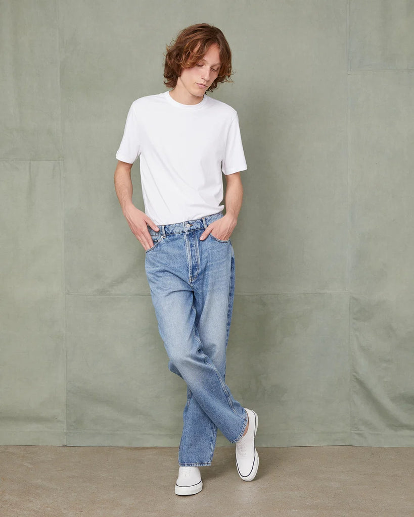 crew-neck cotton T-shirt
