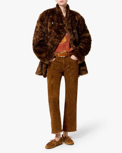 RUTHIE corduroy flared trousers