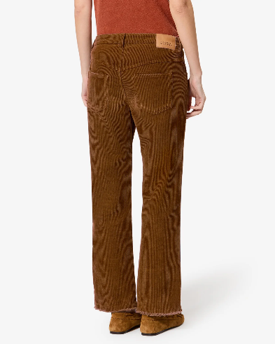 RUTHIE corduroy flared trousers