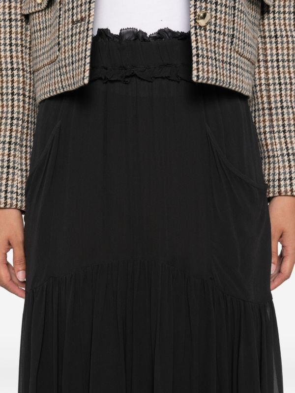 MARANT ÉTOILE - ruffled maxi skirt