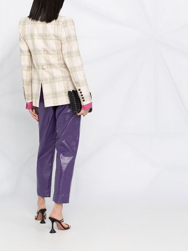 Lenora Zweireiherjacke mit Karomuster 