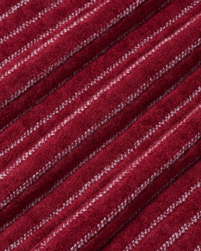 Mirror monogram pinstripe cardigan