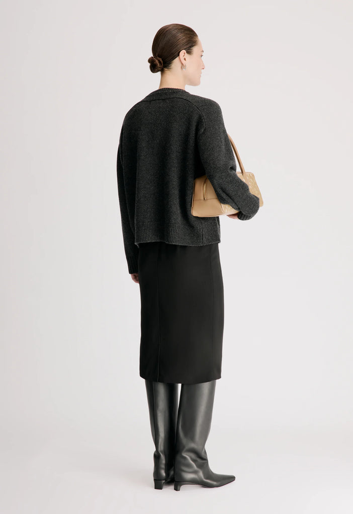 Aidar Lds ribbed cardigan
