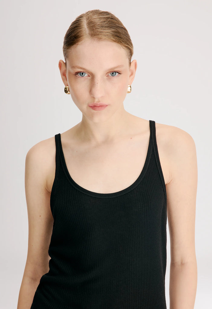 Roni ribbed-knit tank top