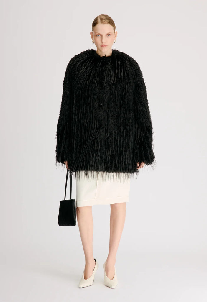 ROWE Faux fur coat