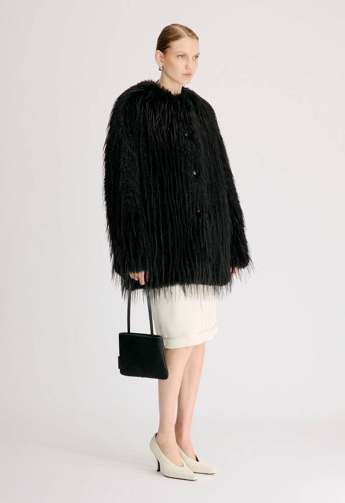 ROWE Faux fur coat