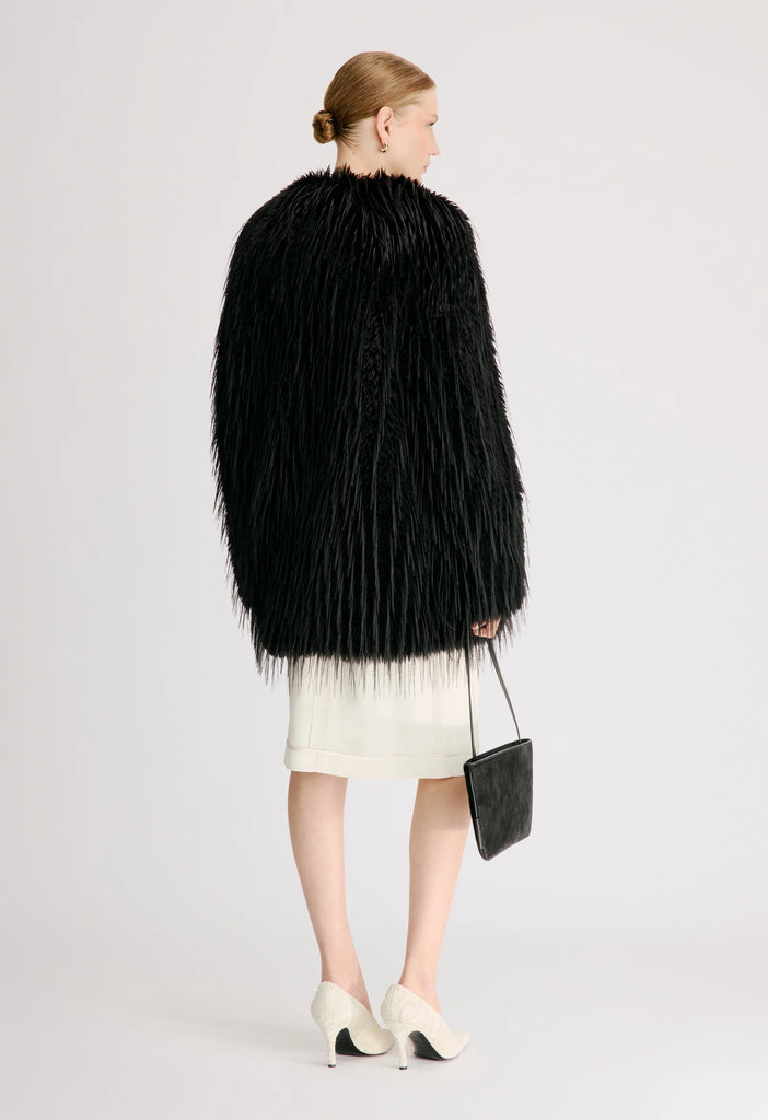 ROWE Faux fur coat