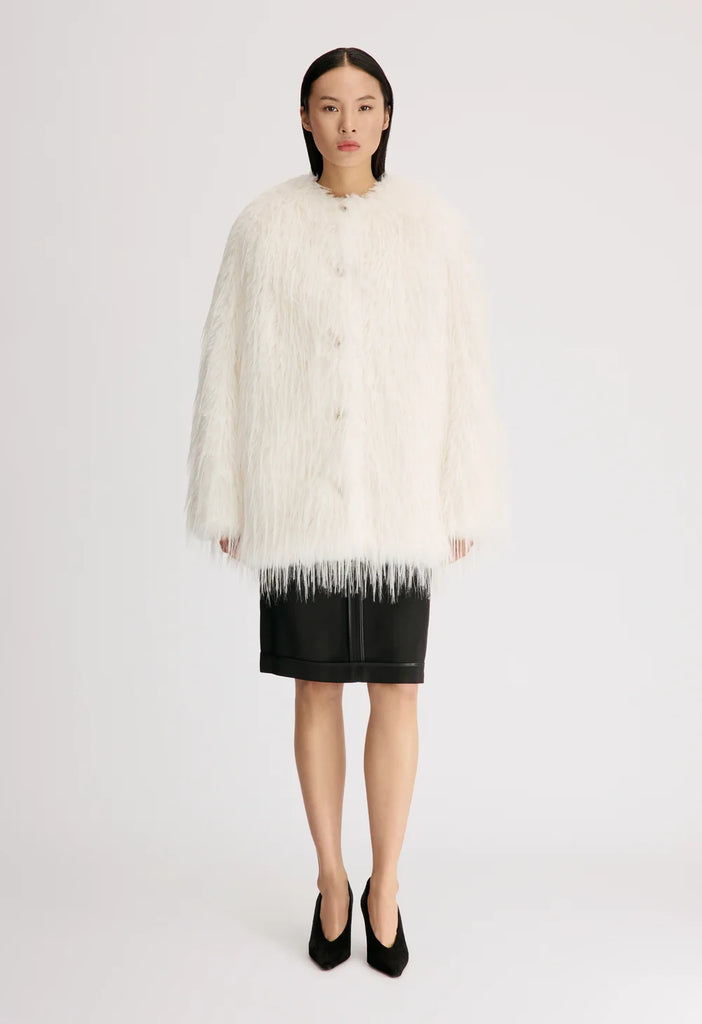 ROWE Faux fur coat