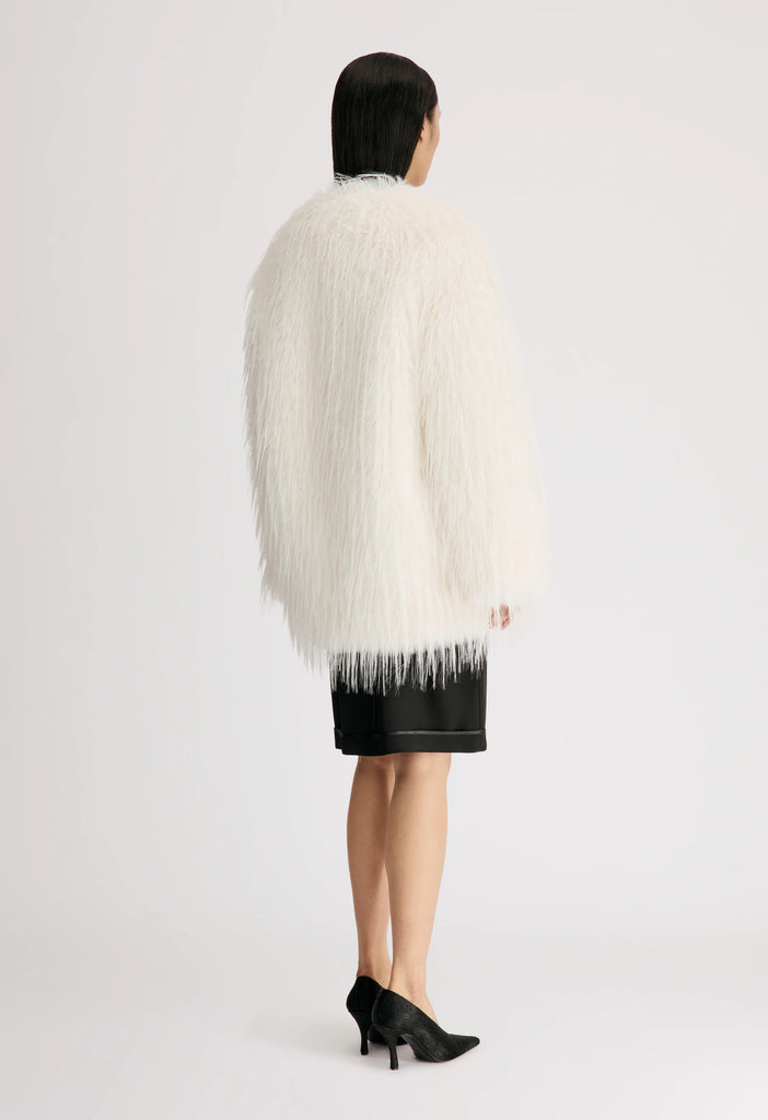 ROWE Faux fur coat