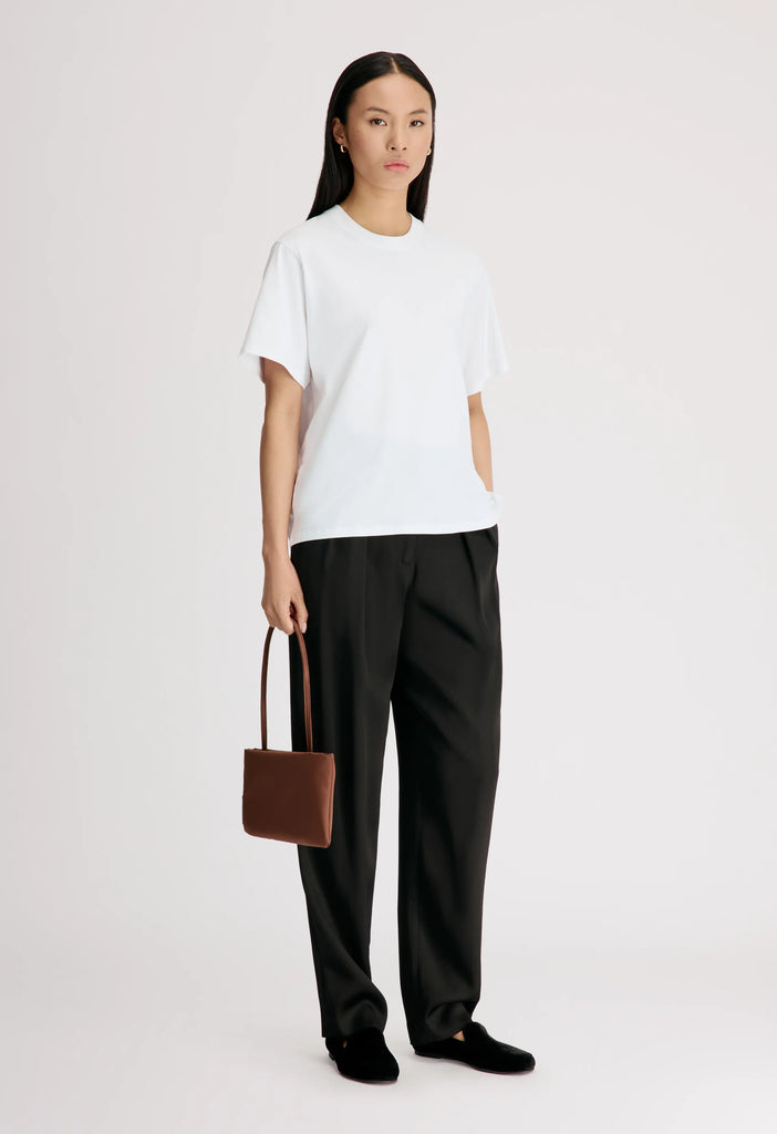 crew-neck cotton T-shirt
