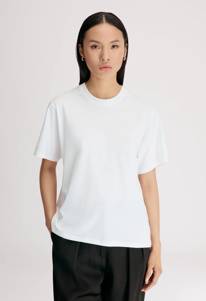 crew-neck cotton T-shirt