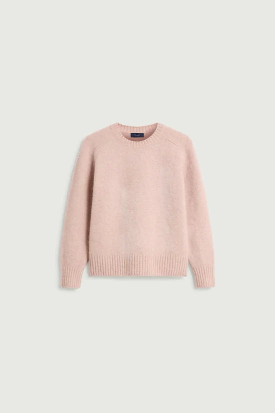 ribbed-trim sweater