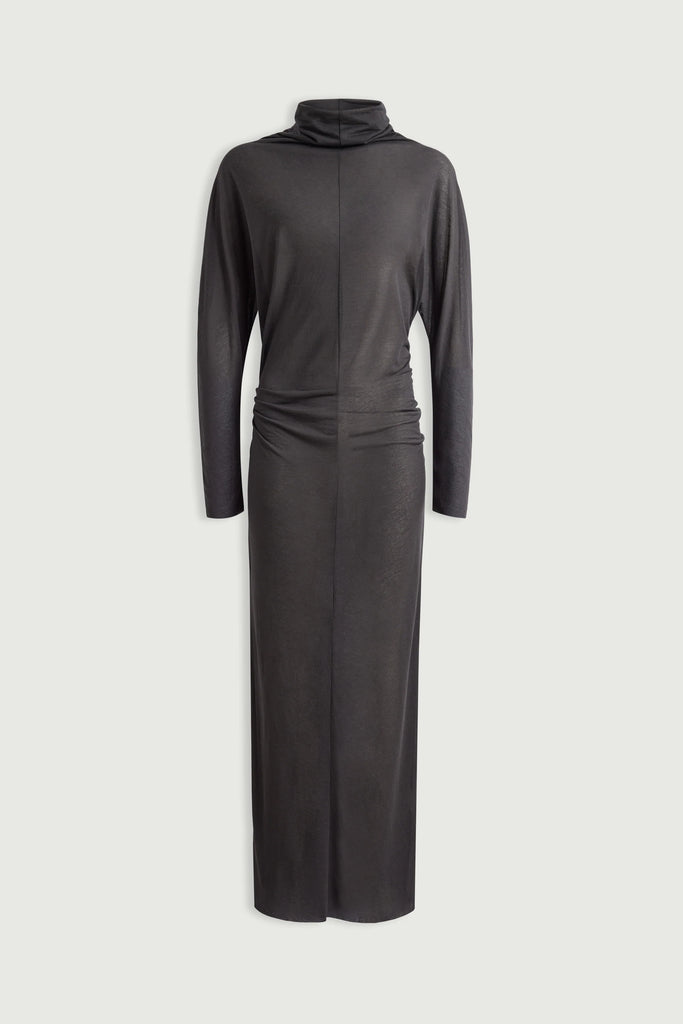 Lola ruched maxi dress