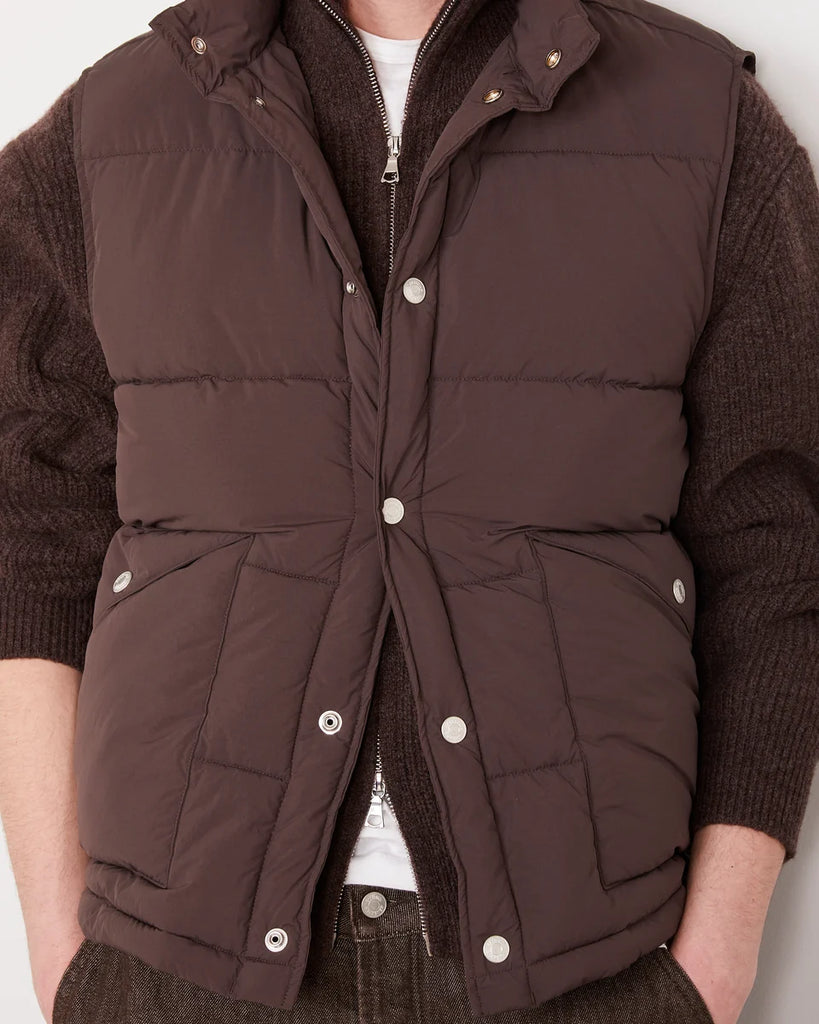 TOMY sleeveless bomber